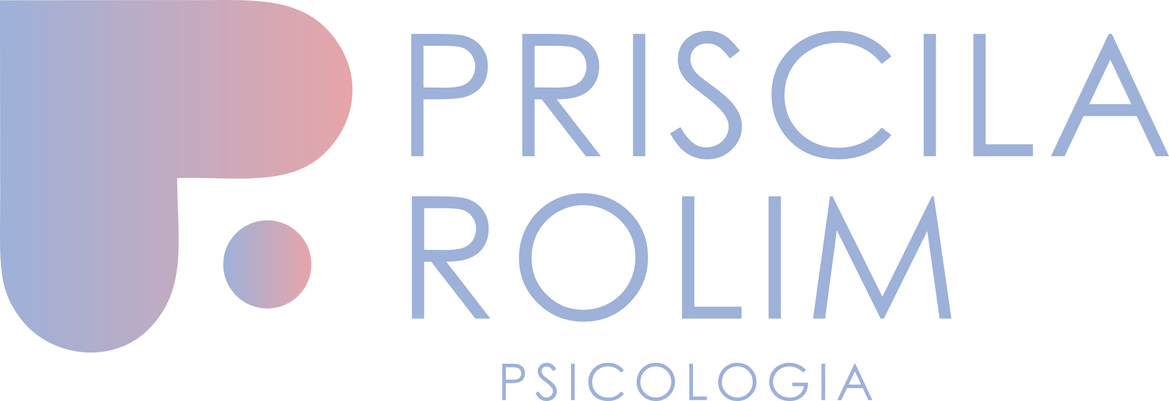 Logo Priscila Rolim - Mestre em Psicologia Clínica